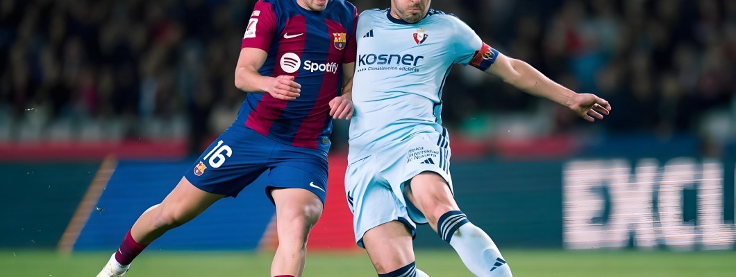 O FC Barcelona perdeu com o CA Osasuna