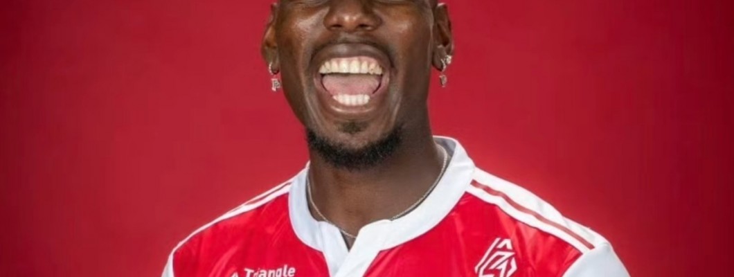 Paul Pogba participou no treino de regresso do AS Monaco.