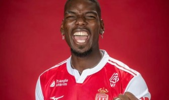 Paul Pogba participou no treino de regresso do AS Monaco.