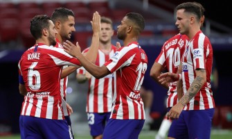 Atlético de Madrid vence jogo da Liga dos Campeões