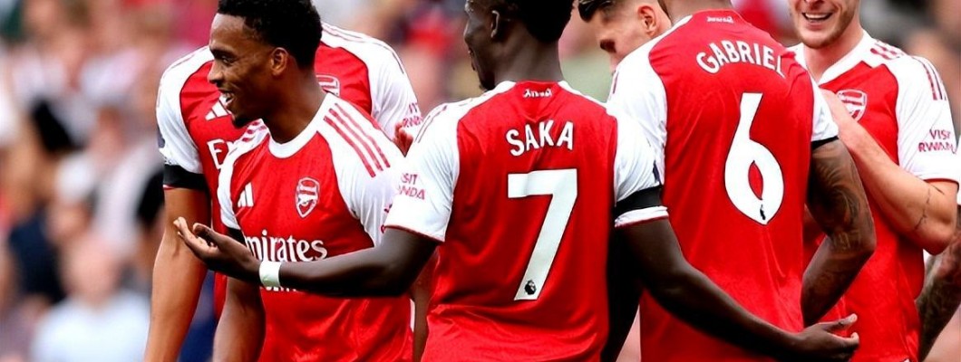 Arsenal conquista a terceira vitória consecutiva na nova temporada.