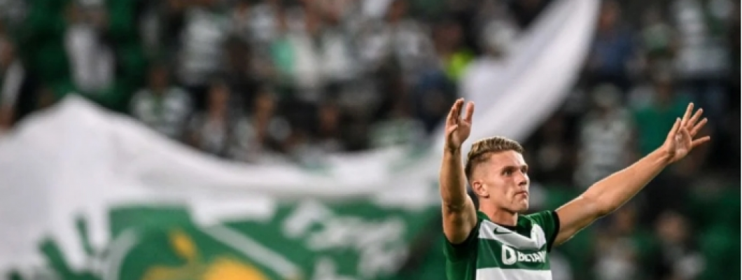 Viktor Gyokeres, jogador do Sporting CP Viktor Gyokeres, jogador do Sporting CP