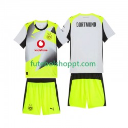 Camisola Júnior Borussia Dortmund Alternativa Equipamento 2025-2026 Manga Curta