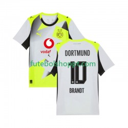 Camisola Homem Borussia Dortmund Julian Brandt 10 Alternativa Equipamento 2025-2026 Manga Curta