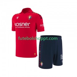 Camisola Júnior CA Osasuna Principais Equipamento 2025-2026 Manga Curta