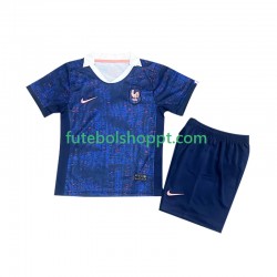 Camisola Júnior França Principais Equipamento 2025 Manga Curta