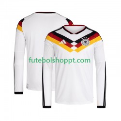 Camisola Homem Alemanha Principais Equipamento Copa do Mundo 2026 Manga Comprida