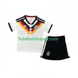 Camisola Júnior Alemanha Principais Equipamento Copa do Mundo 2026 Manga Curta