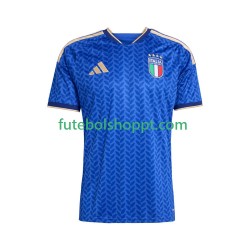 Camisola Homem Itália Principais Equipamento Copa do Mundo 2026 Manga Curta