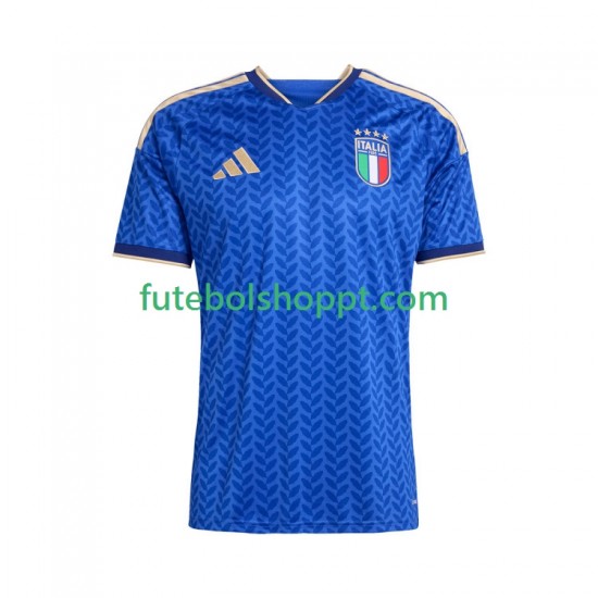 Camisola Homem Itália Principais Equipamento Copa do Mundo 2026 Manga Curta