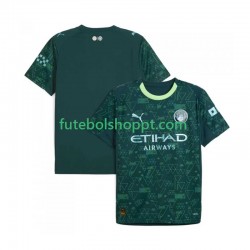 Camisola Homem Manchester City Quarto Equipamento 2025-2026 Manga Curta