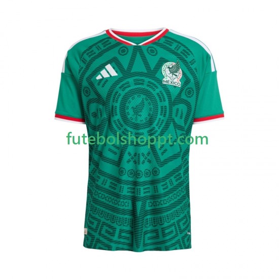 Camisola Homem México Principais Equipamento Copa do Mundo 2026 Manga Curta