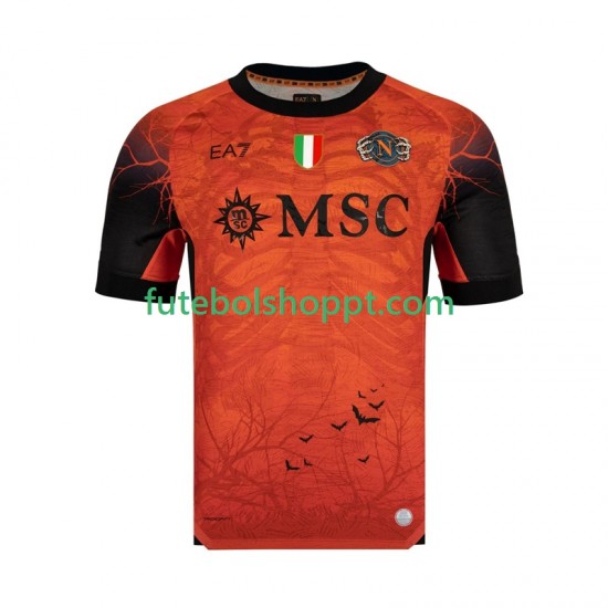 Camisola Homem Napoli Halloween Guarda-redes Principais Equipamento 2025-2026 Manga Curta