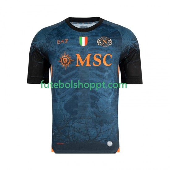 Camisola Homem Napoli Halloween Principais Equipamento 2025-2026 Manga Curta