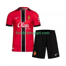Camisola Júnior RCD Mallorca Principais Equipamento 2025-2026 Manga Curta