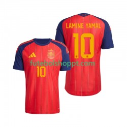 Camisola Homem Espanha Lamine Yamal 10 Principais Equipamento Copa do Mundo 2026 Manga Curta