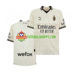 Camisola Homem AC Milan Quarto Equipamento 2023-2024 Manga Curta