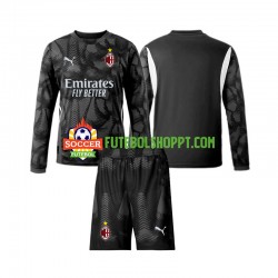 Camisola Júnior AC Milan Guarda-redes Principais Equipamento 2024-2025 Manga Comprida