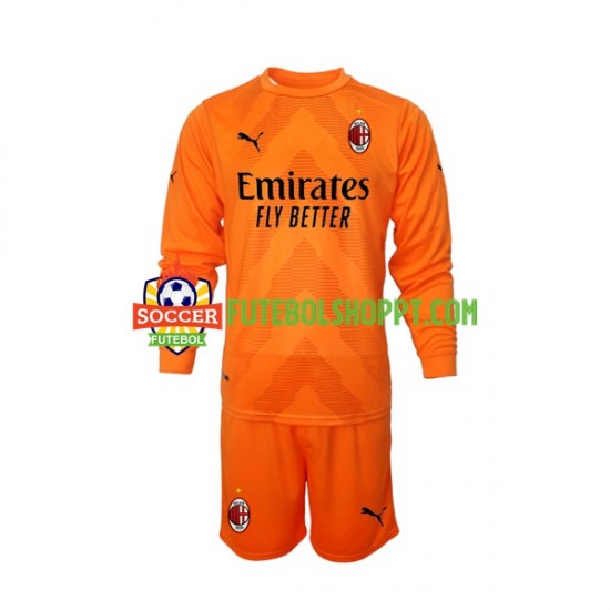 Camisola Júnior AC Milan Guarda-redes Terceiro Equipamento 2022-2023 Manga Comprida