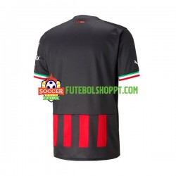 Camisola Homem AC Milan Principais Equipamento 2022-2023 Manga Curta