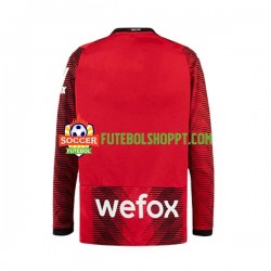 Camisola Homem AC Milan Principais Equipamento 2023-2024 Manga Comprida