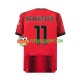 Camisola Homem AC Milan Ibrahimović 11 Principais Equipamento 2023-2024 Manga Curta