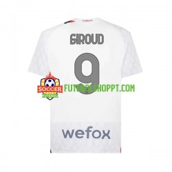Camisola Homem AC Milan Olivier Giroud 9 Alternativa Equipamento 2023-2024 Manga Curta