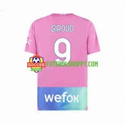 Camisola Homem AC Milan Olivier Giroud 9 Terceiro Equipamento 2023-2024 Manga Curta