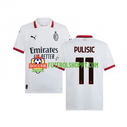 Camisola Homem AC Milan PULISIC 11 Alternativa Equipamento 2024-2025 Manga Curta