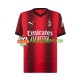 Camisola Júnior AC Milan Simon Kjaer 24 Principais Equipamento 2023-2024 Manga Curta