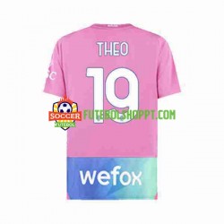 Camisola Homem AC Milan THEO 19 Terceiro Equipamento 2023-2024 Manga Curta