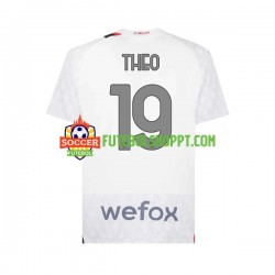 Camisola Homem AC Milan Theo 19 Alternativa Equipamento 2023-2024 Manga Curta