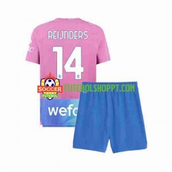 Camisola Júnior AC Milan Tijjani Reijnders 14 Terceiro Equipamento 2023-2024 Manga Curta Camisola Júnior AC Milan Tijjani Reijnders 14 Terceiro Equipamento 2023-2024 Manga Curta