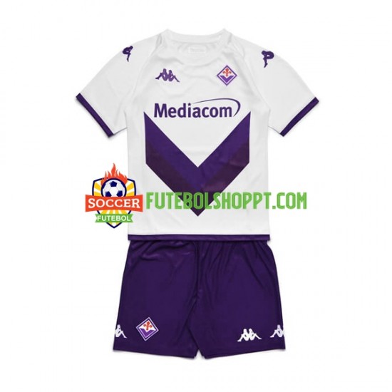 Camisola Júnior ACF Fiorentina Alternativa Equipamento 2022-2023 Manga Curta