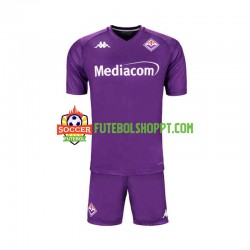 Camisola Júnior ACF Fiorentina Principais Equipamento 2024-2025 Manga Curta