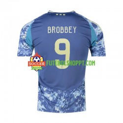 Camisola Homem AFC Ajax Brian Brobbey 9 Alternativa Equipamento 2024-2025 Manga Curta
