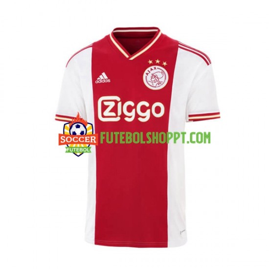 Camisola Homem AFC Ajax Principais Equipamento 2022-2023 Manga Curta