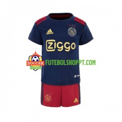 Camisola Júnior AFC Ajax Alternativa Equipamento 2022-2023 Manga Curta