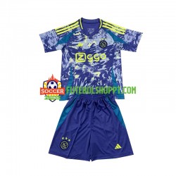 Camisola Júnior AFC Ajax Alternativa Equipamento 2024-2025 Manga Curta