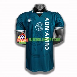 Camisola Homem AFC Ajax Retro Alternativa Equipamento 1994-1995 Manga Curta