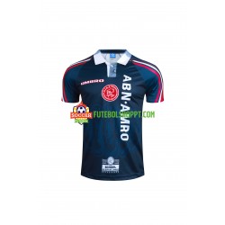 Camisola Homem AFC Ajax Retro Alternativa Equipamento 1997-1998 Manga Curta