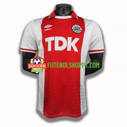 Camisola Homem AFC Ajax Retro Principais Equipamento 1990 Manga Curta