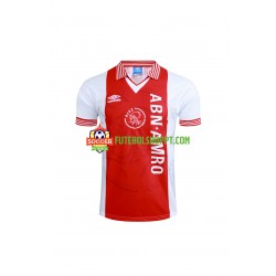 Camisola Homem AFC Ajax Retro Principais Equipamento 1994-1995 Manga Curta