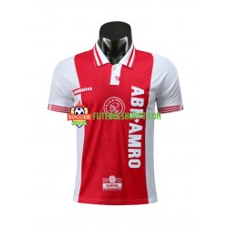 Camisola Homem AFC Ajax Retro Principais Equipamento 1997-1998 Manga Curta