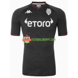 Camisola Homem AS Monaco Alternativa Equipamento 2021-2022 Manga Curta