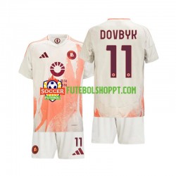 Camisola Júnior AS Roma Artem Dovbyk 11 Alternativa Equipamento 2024-2025 Manga Curta