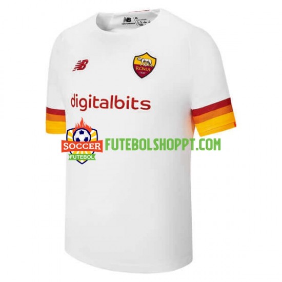 Camisola Homem AS Roma Alternativa Equipamento 2021-2022 Manga Curta