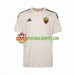 Camisola Homem AS Roma Alternativa Equipamento 2023-2024 Manga Curta Camisola Homem AS Roma Alternativa Equipamento 2023-2024 Manga Curta