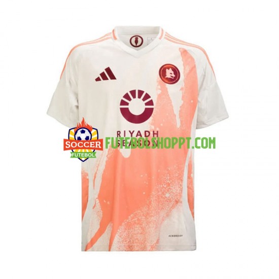 Camisola Homem AS Roma Alternativa Equipamento 2024-2025 Manga Curta