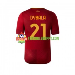 Camisola Homem AS Roma Dybala 21 Principais Equipamento 2022-2023 Manga Curta